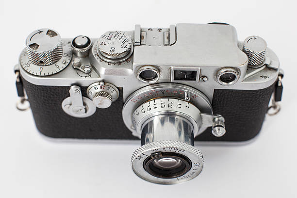 istock vintage old photographic rangefinder camera 178799060