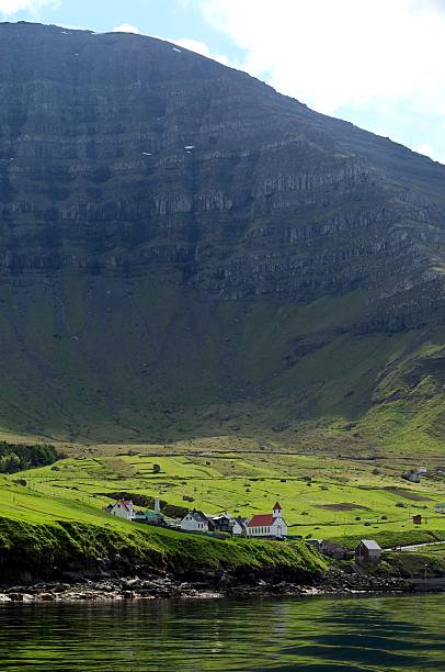 istock Village, Faroe Islands 178799104