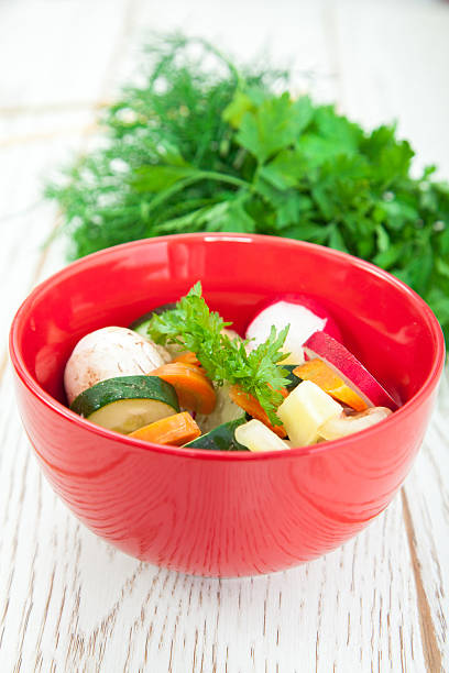 신선한 야채면 - vegetable healthy eating heirloom tomato edible mushroom 뉴스 사진 이미지