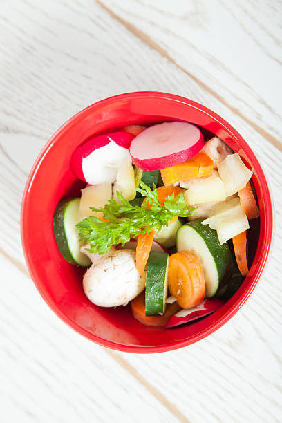 овощи-микс - vegetable healthy eating heirloom tomato edible mushroom стоковые фото и изображения