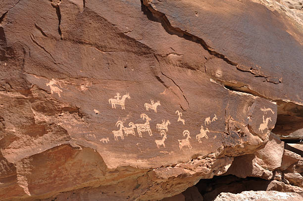 istock Native American Petroglyphs in Arches National Park 178799854