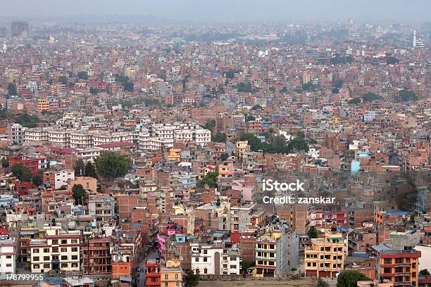 Paesaggio Urbano Di Kathmandu - Fotografie stock e altre immagini di Asia - Asia, Capitali internazionali, Casa