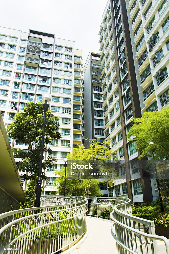 싱가포르 정부 아파트먼트 - 로열티 프리 0명 스톡 사진