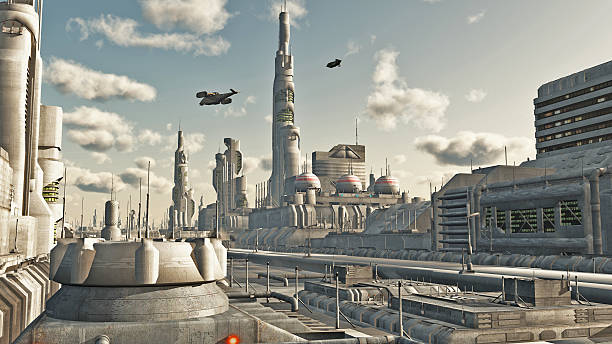 istock Future City Street View 178800526