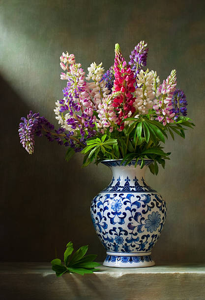 istock Still life with flowers lupine 178801791