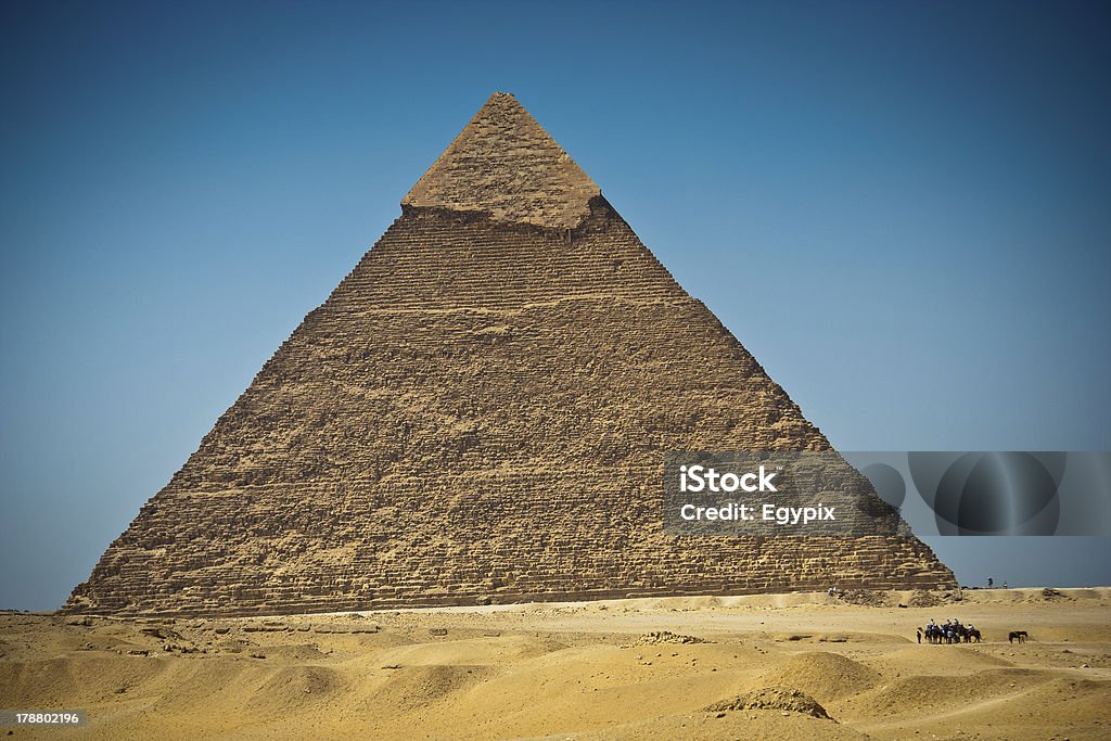 Grande Pirâmide de Gizé, Egipto - Royalty-free Ajardinado Foto de stock