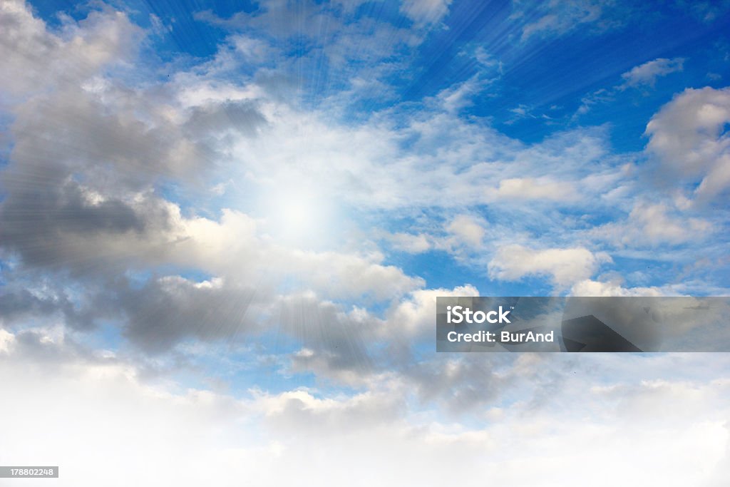 solar Himmel und Wolken - Lizenzfrei Abstrakt Stock-Foto
