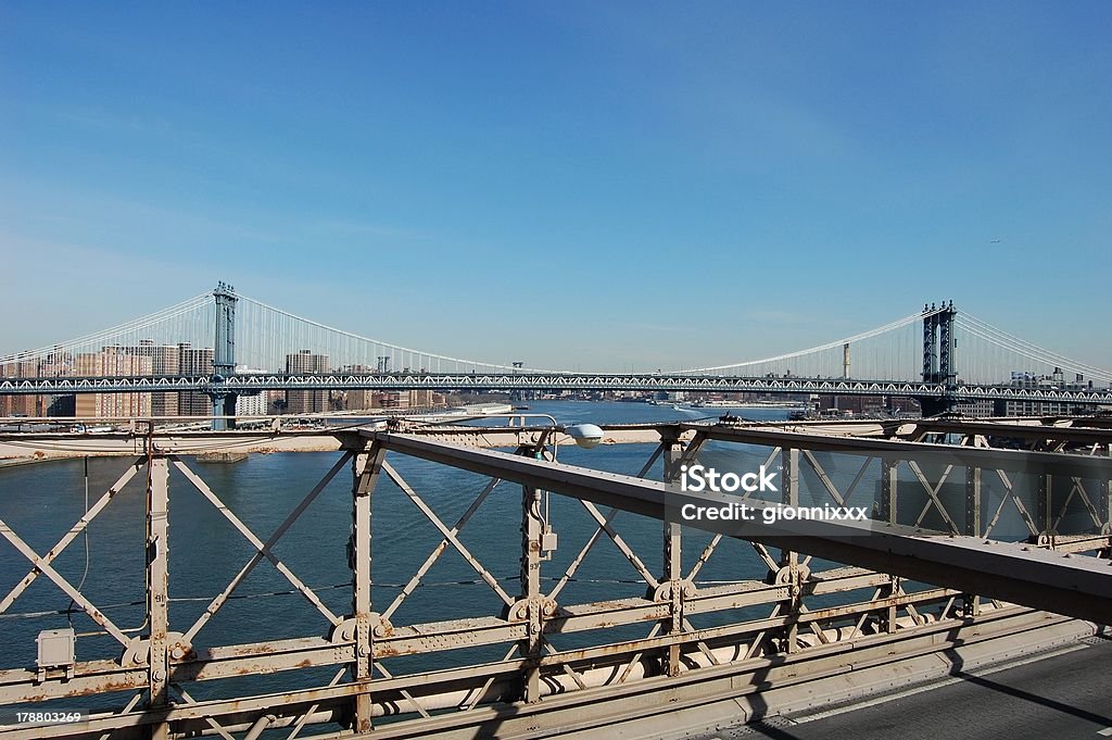 Ponte de Manhattan, Nova York - Foto de stock de América do Norte royalty-free