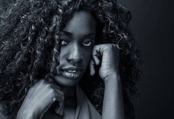 Sad African Girl Stock Photo - Download Image Now - Child, Teenager, African People - iStock