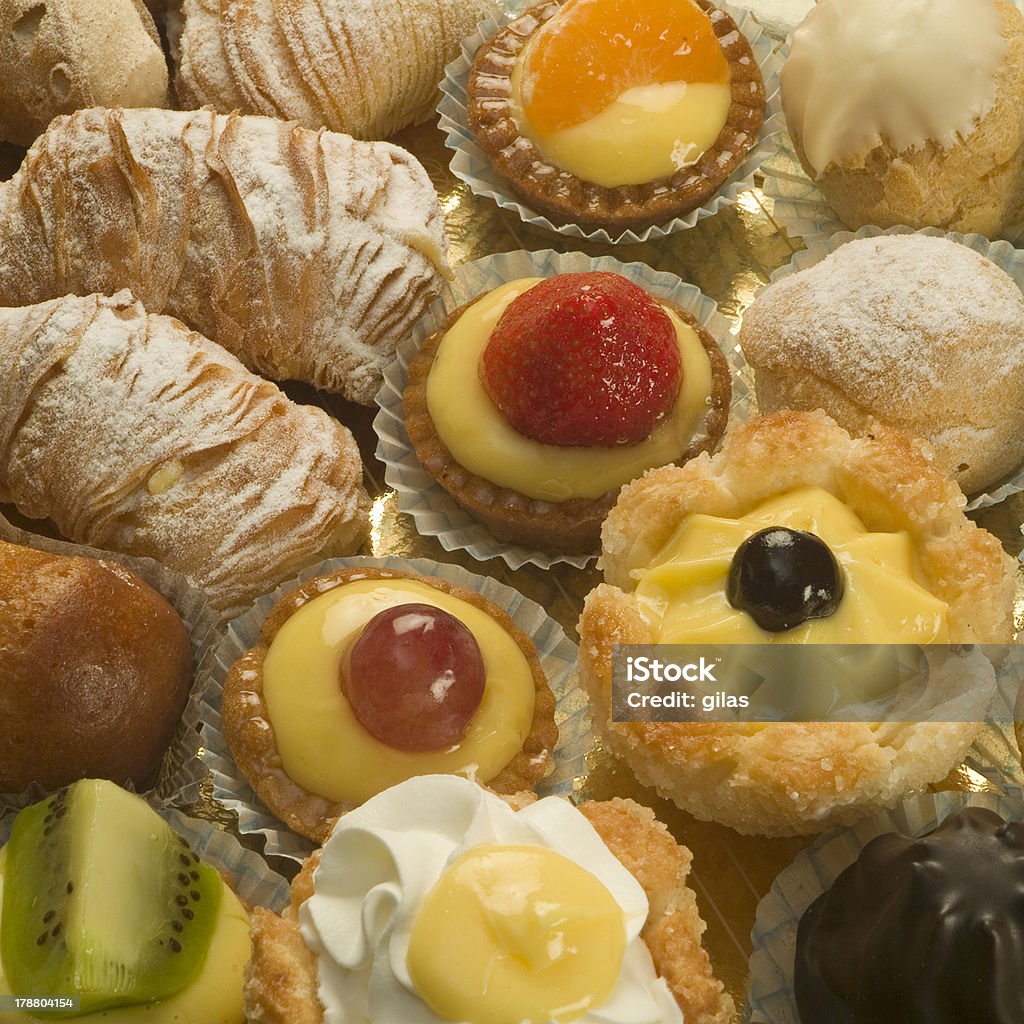 Italiano de pastelería - Foto de stock de Alimento libre de derechos