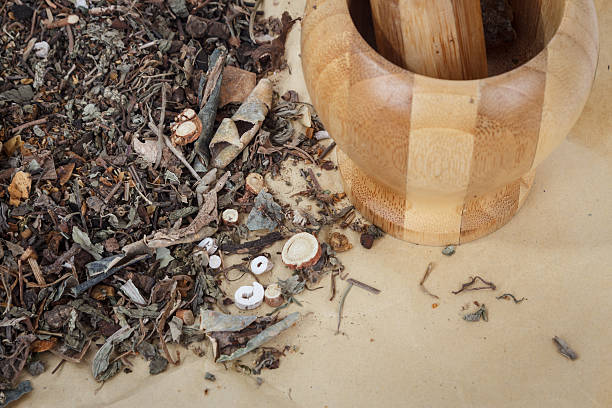 istock Chinese medicine and its facility 178804698