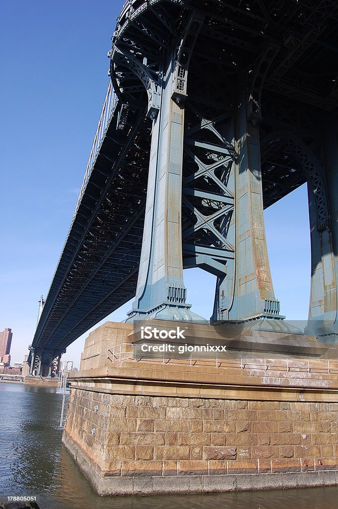 Manhattan bridge, New York - Lizenzfrei Brooklyn - New York Stock-Foto
