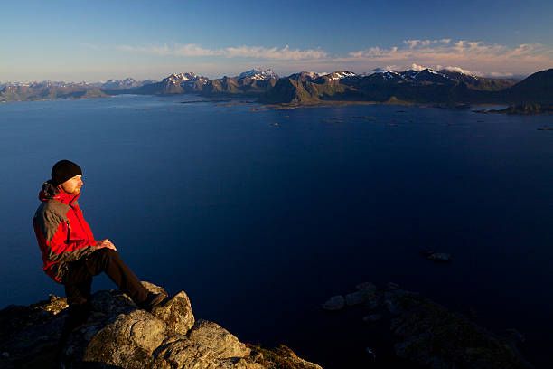 istock Picturesque summit in Norway 178805701