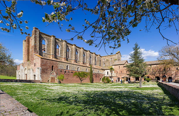 abadia de são galgano - san galgano - fotografias e filmes do acervo