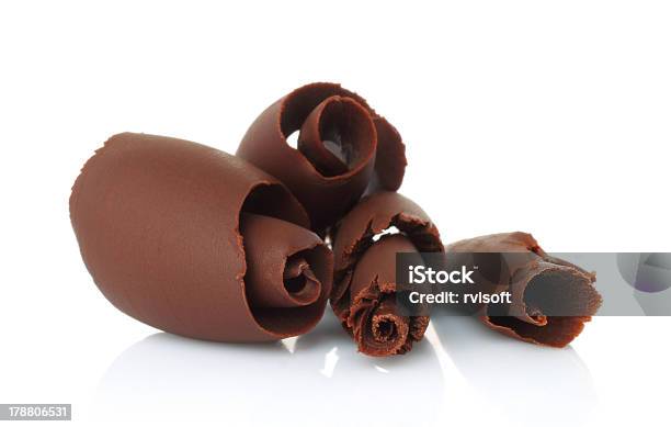 Chocolate Shavings Stock Photo - Download Image Now - Blob, Brown, Candy