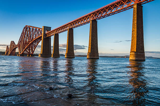 istock Steel Bridge in Scotland and sunset 178808117