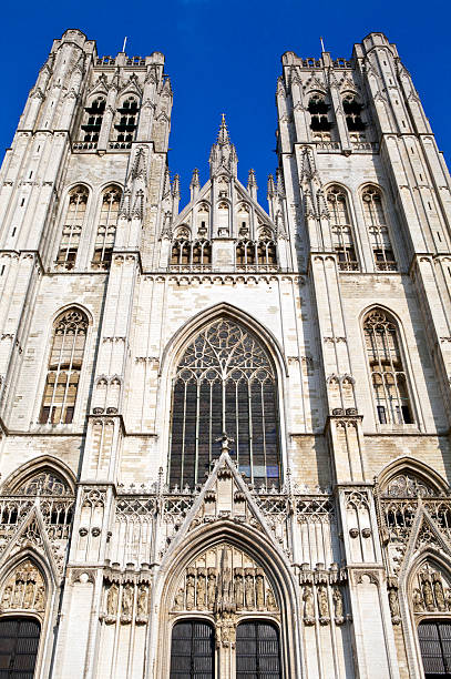 istock Saint Michael and St. Gudula Cathedral in Brussels 178808545