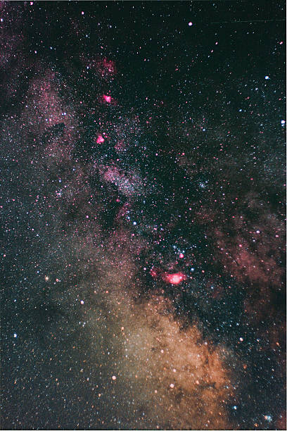centro da via láctea - lagoon nebula imagens e fotografias de stock