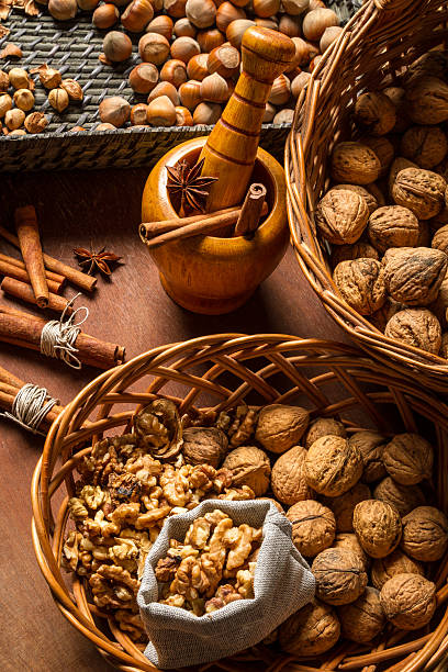 istock Brown ingredients on the old wooden table 178810377