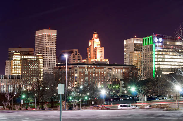 istock Providence, Rhode Island Skyline at night 178810804