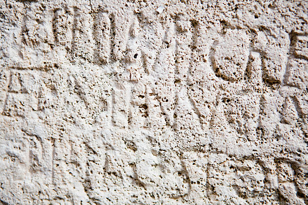 istock Writing on roman tombs 178811440