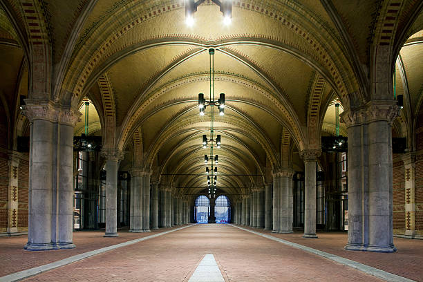istock Bicycle corridor under the Rijksmuseum 178811527