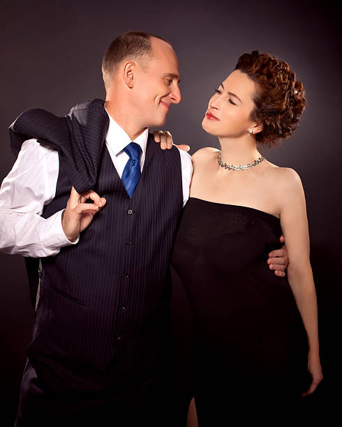 istock Mature couple in love smiling 178811659