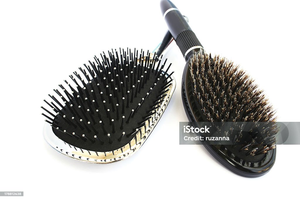 Escovas de cabelo - Foto de stock de Beleza royalty-free