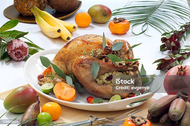 Por Ejemplo De Turquía Tropical Foto de stock y más banco de imágenes de Alimento - Alimento, Alimentos cocinados, Asado - Alimento cocinado