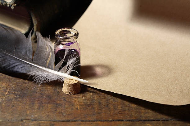 istock Inkpot And Quill Pen 178813077