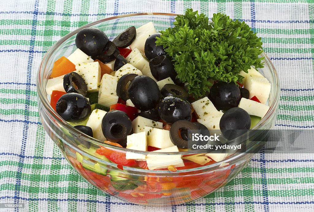 Griechischer Salat - Lizenzfrei Abnehmen Stock-Foto
