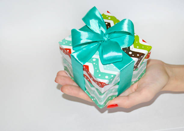 Goldarn gift box or present box ,  Merry New Year and Merry Christmas concept