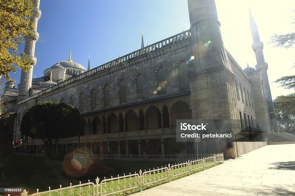 Mesquita Azul; tempo para oração - Foto de stock de Arcaico royalty-free