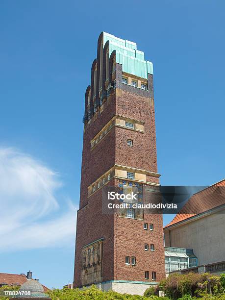 Wedding Tower In Darmstadt Stock Photo - Download Image Now - Architecture, Art Nouveau, Darmstadt