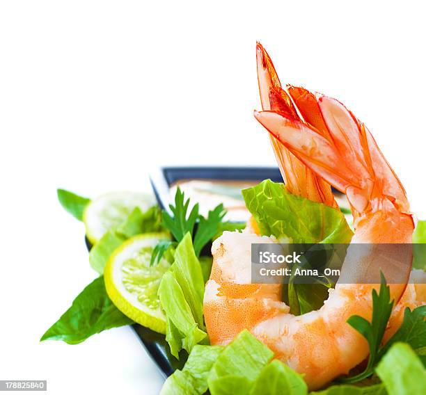 Shrimp Salad Stock Photo - Download Image Now - Appetizer, Boiled, Close-up