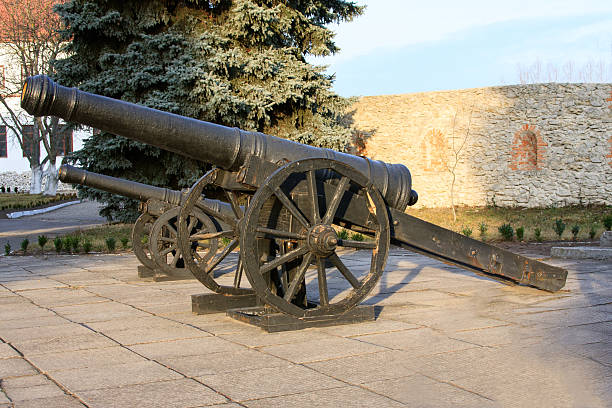 istock Ancient cannon on wheels. Dubno. Ukraine 178826440