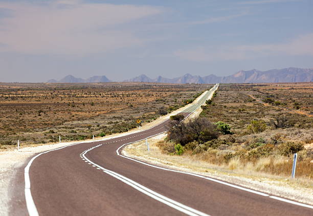 istock Country outback road. Flinders Ranges (near Hawker). South Australia. 178826956