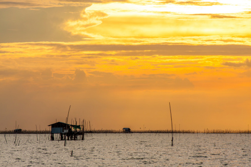 Sunset from Samed island. Popular island from east of Thailand.Sunset from Samed island. Popular island from east of Thailand.