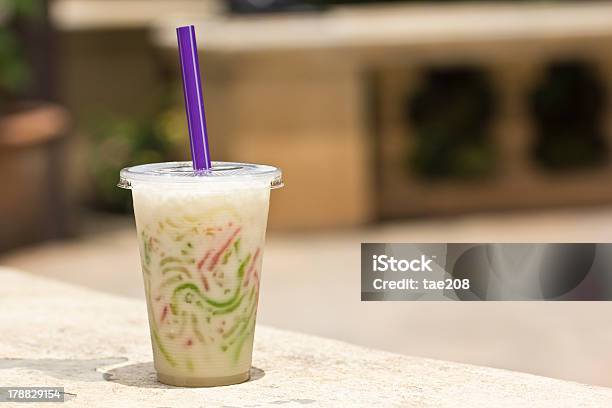 Tapioca Mehl Noodle In Süßer Kokosmilch Stockfoto und mehr Bilder von Asien - Asien, Dessert, Fotografie