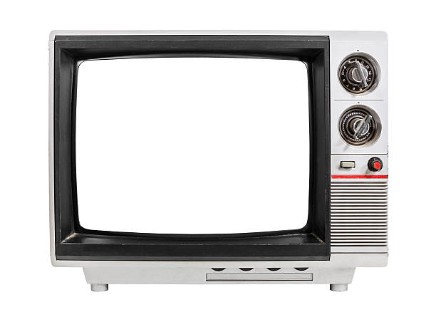 istock Grungy Old Television Isolated 178830552