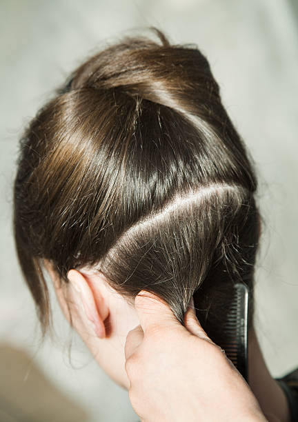 Combing Hair Parting Stock Photo - Download Image Now - Separation, Combing, Women - iStock Combing Hair Parting Stock Photo - Download Image Now - Separation, Combing, Women - iStock