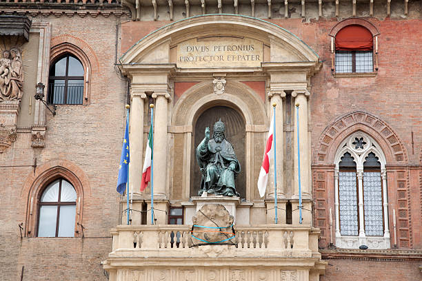 istock City Hall with Pope Gregory XIII Statue, Bologna 178830743