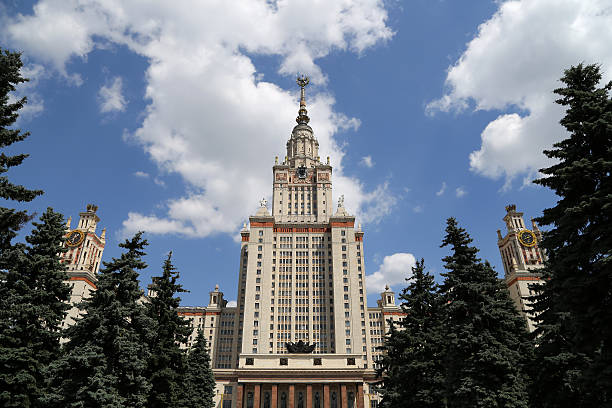 istock Lomonosov Moscow State University, main building, Russia 178831618