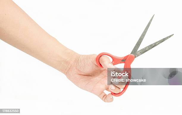 Scissors In The Left Hand Stock Photo - Download Image Now - Left Handed,  Scissors, Child - iStock