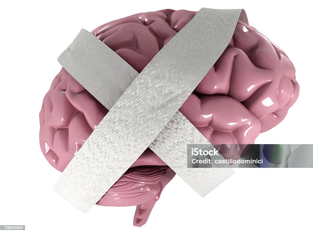 Demência doença e uma perda de função cerebral - Foto de stock de Analisar royalty-free