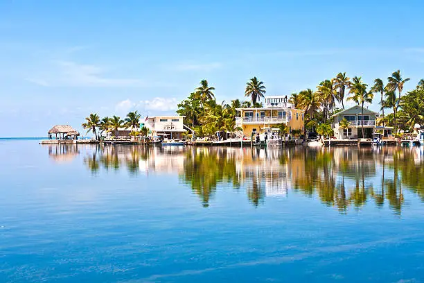 Photo of Condos across the ocean in the Keys