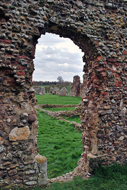 Leiston Abbey stock photo