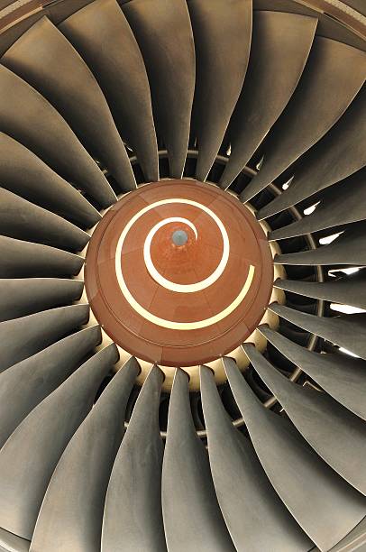istock Turbine of an airplane 178834286
