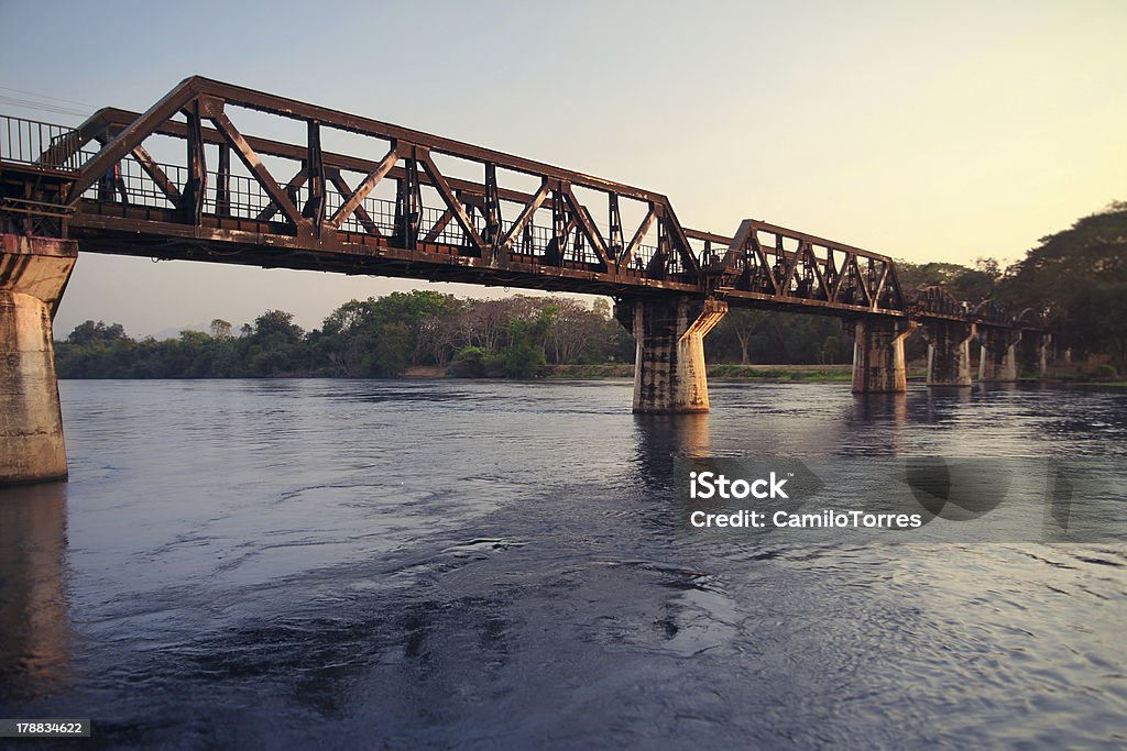 Мост через реку Квай - Стоковые фото Hellfire Pass роялти-фри
