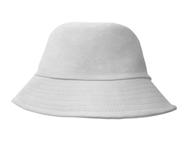 istock white bucket hat Isolated on a white background 1788353668